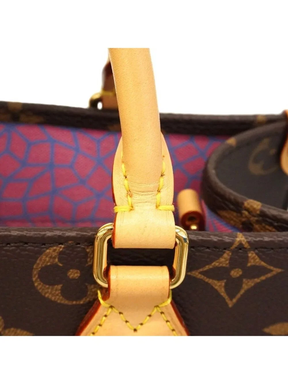 Louis Vuitton Monogram Pumpkin LV Xyk On The Go PM Brown Red 2-Way Bag